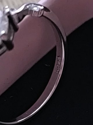 Anello Argento 925 Moissanite Diamante 1ct