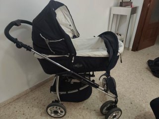 Cochecito Bebecar + Silla Auto