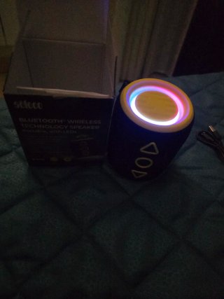 Cassa Bluetooth Seleco Nera e Gialla
