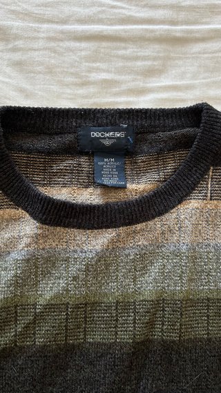 Jersey Dockers Vintage - Talla M - Rayas Retro