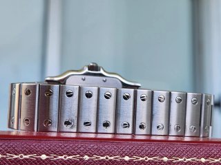Cartier Santos 1564 Reloj Acero Full Set