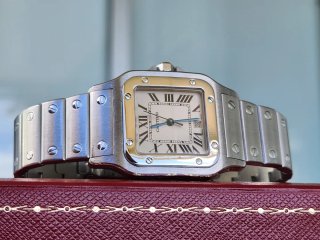 Cartier Santos 1564 Reloj Acero Full Set