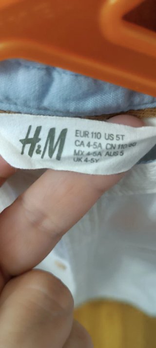 Camisa y pantalón niño