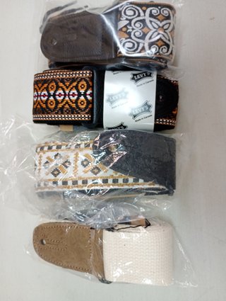 Lote de 3 correas de Guitarra Levy's nuevas