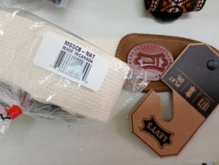 Lote de 3 correas de Guitarra Levy's nuevas