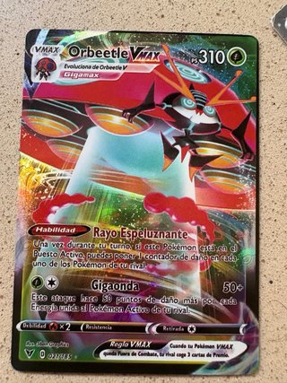 Lote 6 Cartas Pokémon V VMAX EX