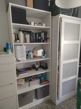 Estantería IKEA BILLY Profunda Blanca