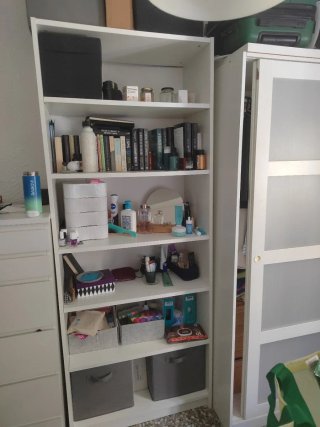 Estantería IKEA BILLY Profunda Blanca