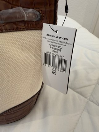 Bolso Ralph Lauren Mujer Beige/Marrón