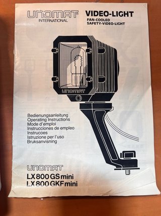Foco Unomat LX 800 GS Mini 300W nuevo