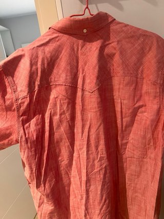 Camisa Levi Strauss & Co. Roja Talla XL