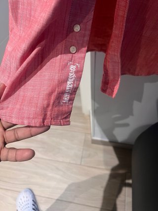 Camisa Levi Strauss & Co. Roja Talla XL