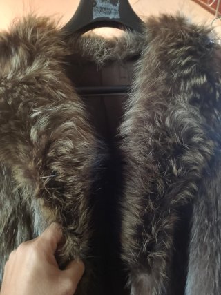 Pelliccia Marmotta Taglia Unica