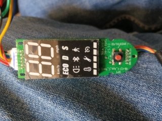 Pantalla Patinete Eléctrico X1-PRO 36v