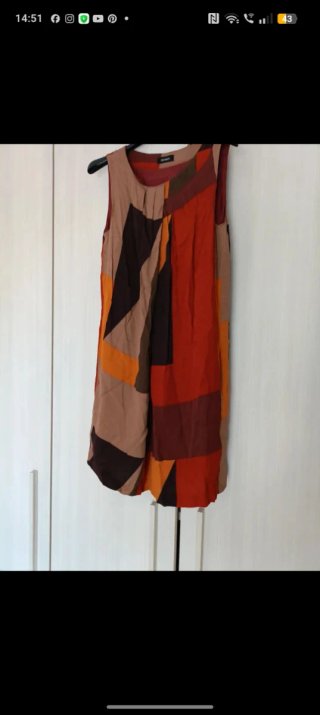 Max & Co Abito Marrone Arancione