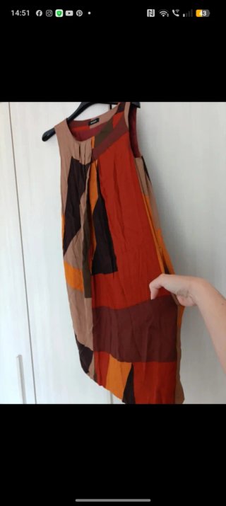 Max & Co Abito Marrone Arancione