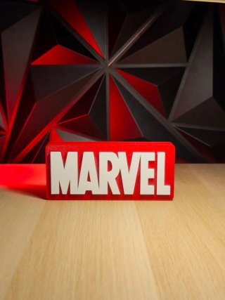 Impressão 3D Marvel Logo