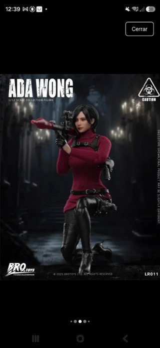 Figura de Acción Ada Wong Resident Evil