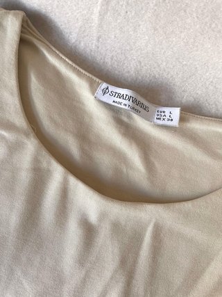 Body Stradivarius Beige Talla S