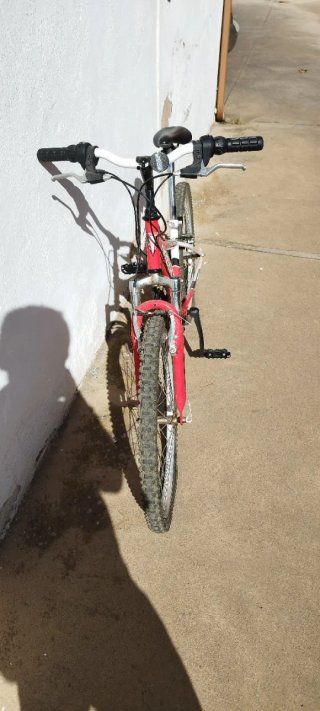 Bicicleta infantil con amortiguación