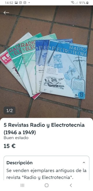 Libros y revistas de radio