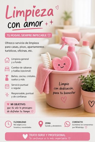 Servicios de limpieza en Gandia y Grau