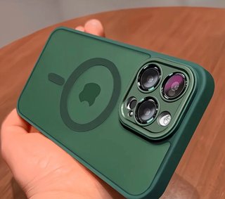 Custodia verde iPhone 14 Pro Max MagSafe