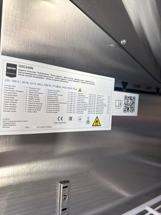 Congelador expositor cristal nuevo
