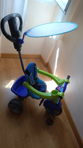 Triciclo Evolutivo Confort Azul y Verde