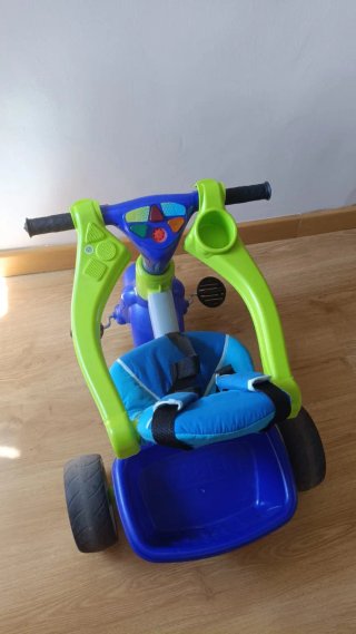 Triciclo Evolutivo Confort Azul y Verde