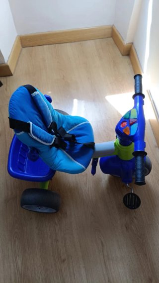 Triciclo Evolutivo Confort Azul y Verde