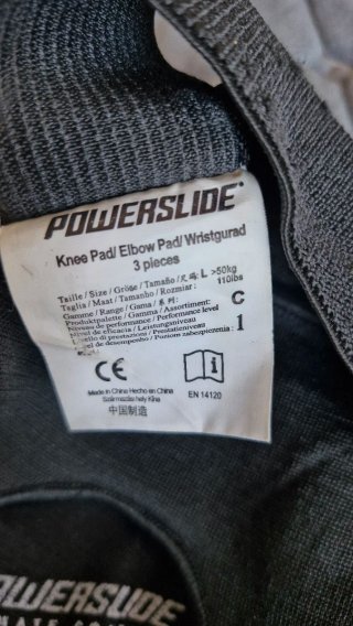 Set Protectores Powerslide Rodillas y Muñecas