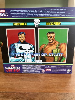 Marvel Legends Gamerverse Punisher Nick Fury
