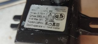 Motor para acuario/pecera