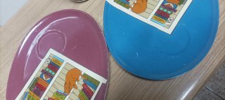Conjunto Desayuno 2 Tazas y Platos