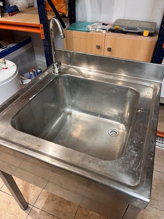 Fregadero de cocina industrial