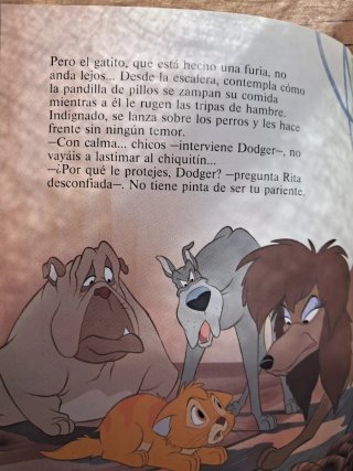 Libro Disney Oliver Y Su Pandilla