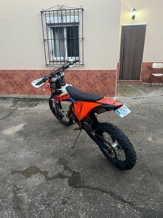 KTM 150 EXC Enduro Naranja/Roja