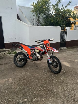KTM 150 EXC Enduro Naranja/Roja
