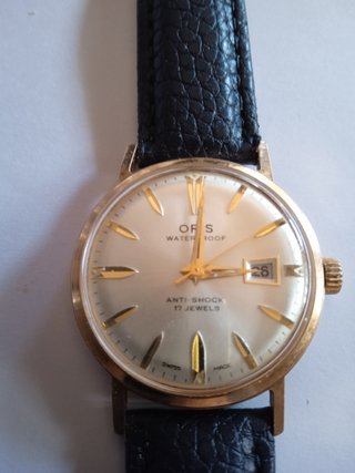 Reloj Oris Dorado y Negro