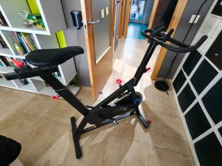 Bicicleta de Spinning Negra