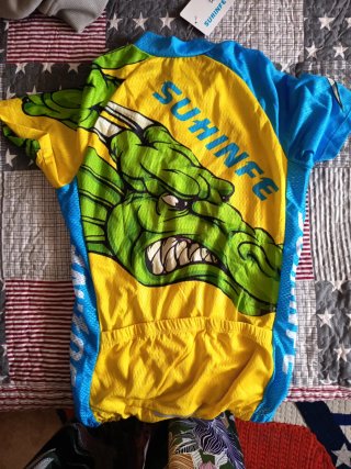 Conjunto Ciclismo Niño XS 150 cm Dragón