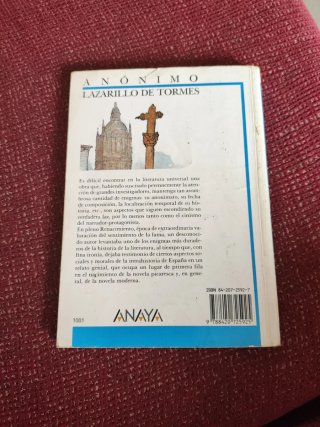 Lazarillo de Tormes (Biblioteca Didactica Anaya...