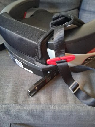 Silla coche Isofix negra