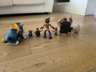 I Croods Giocattoli Personaggi
