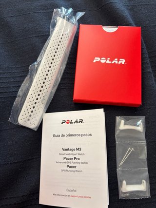 Reloj Polar Pacer Pro Blanco