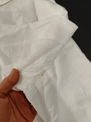 Camicia bianca GAP in misto lino