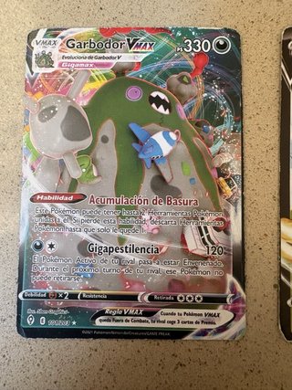 Lote Cartas Pokémon V, VMAX y EX