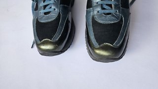 Hogan Sneakers Donna Tg. 38.5 Blu/Verde Oliva