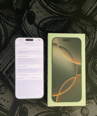 iPhone 16 Pro Max 256GB – Como nuevo
